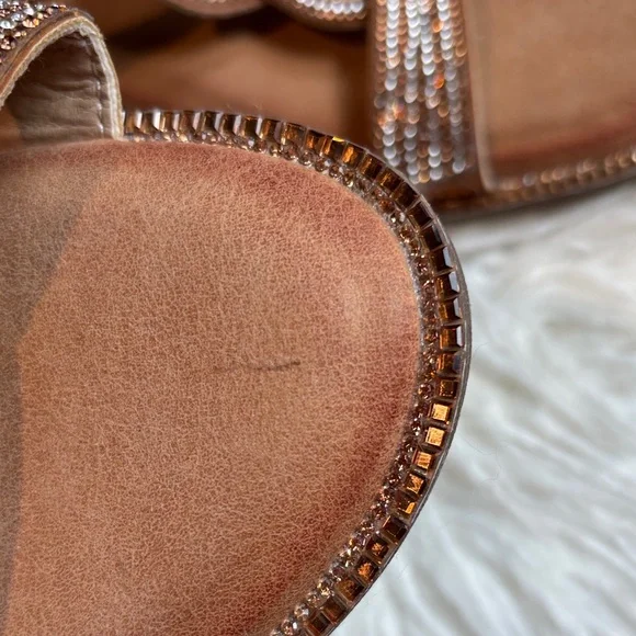Patrizia by Spring Step Elegant Sandals with Rhinestone Detailing Brand New - Picture 5 of 7